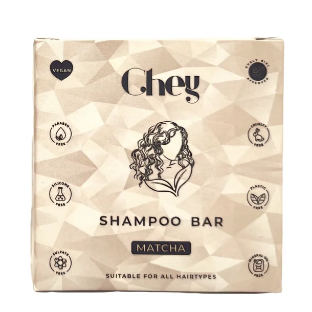 Chey Solid Shampoo Bar - Matcha