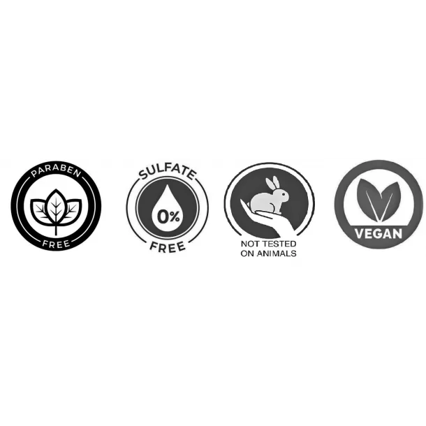 Lundegaardens Hair Crystal Shampoo &amp; Balsambar - VIOLET - Silver shampoo - Til blond / slv farvet hr - Pro Vitamin B5