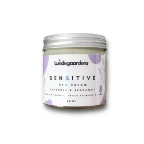 Lundegaardens Deo Cream Sensitive - Lavender & Bergamot 60 ml