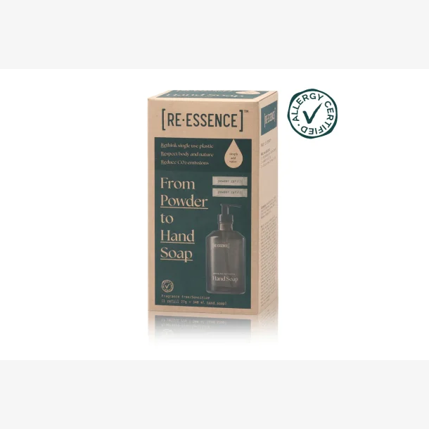 [RE&middot;ESSENCE] Starts�t S�bedispenser Med 2 Breve Sensitive - Parfumefri