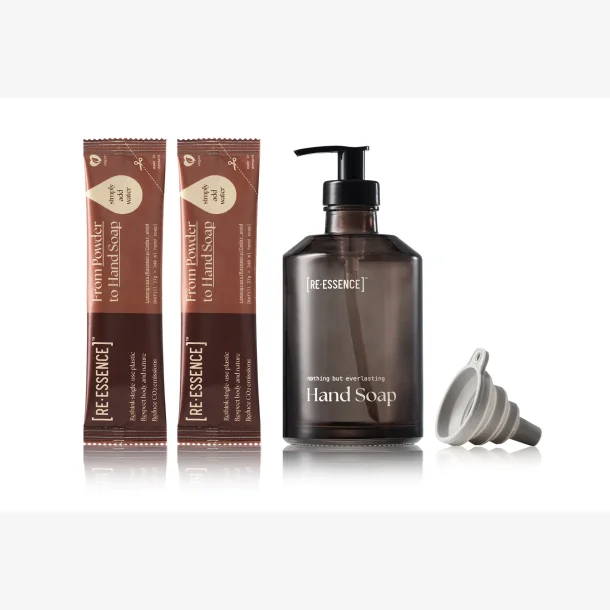 [RE&middot;ESSENCE] Starts�t S�bedispenser Med 2 Breve Lemongrass, Rosemary, Ceder Wood