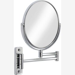 Better Living Products Cosmo 8" Dobbelt&shy;sidet Spejl Med 5x Forst�rrelse, 25,4 x 2,5 x 31 cm, Krom
