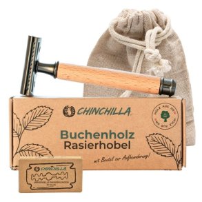 Chinchilla Sikkerhedsskraber i B�getr� inkl. 10 Blade & Pose 