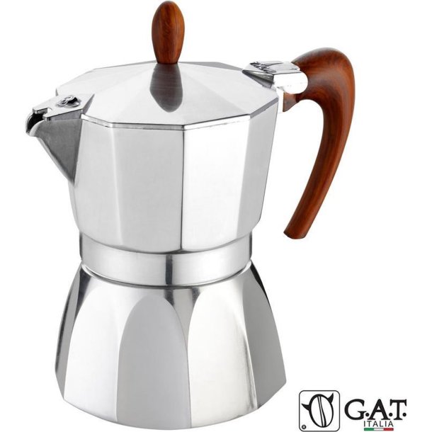 G.A.T Le Caffettiere Espressokande - 6 kopper 300 ml