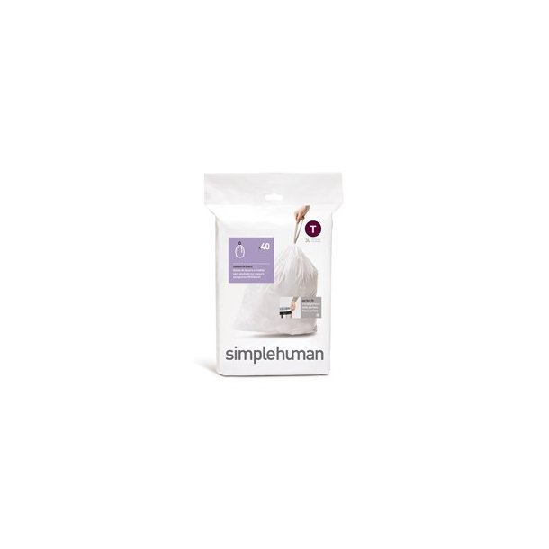 Simplehuman Affaldsposer 3 liter - Kode T