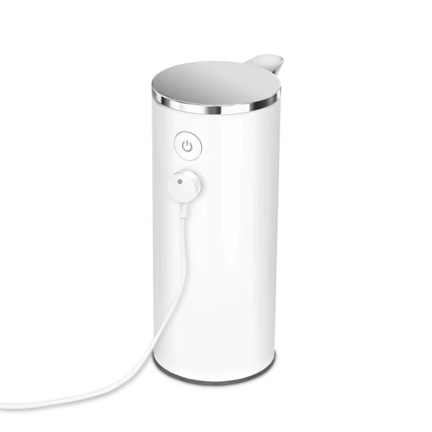 Simplehuman Vskesensorpumpe 266Ml, Genopladeligt, Hvid