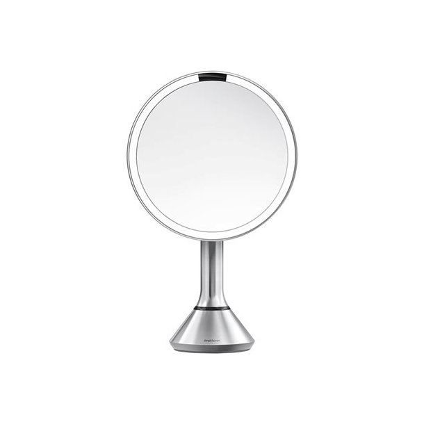 Simplehuman Sensor Spejl 5X Forstrrelse, 20 Cm Genopladelig Brstet Stl