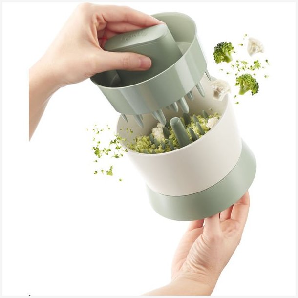 L&eacute;ku&eacute; Blomk�ls- og Broccolisnitter, Gr�n