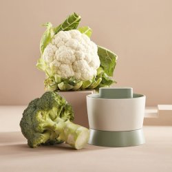 L&eacute;ku&eacute; Blomk�ls- og Broccolisnitter, Gr�n