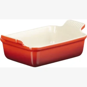 Le Creuset Rektangul�rt Fad 19/15 cm R�d