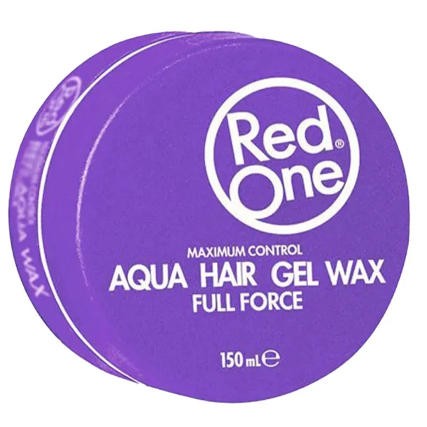 RedOne Aqua Hair Gel Wax Maximum Control Violet 150ml