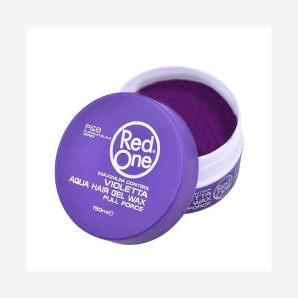 RedOne Aqua Hair Gel Wax Maximum Control Violet 150ml