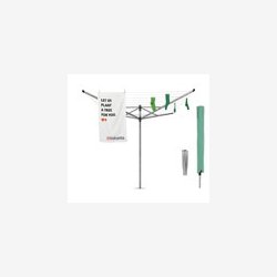 Brabantia T�rrestativ Lom Advance 50 Mtr. Med jordspyd, Cover samt T�jklemmepose