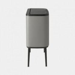 Brabantia Bo Touch Bin Affaldsspand 3 X 11 Liter - Mineral Concrete Grey