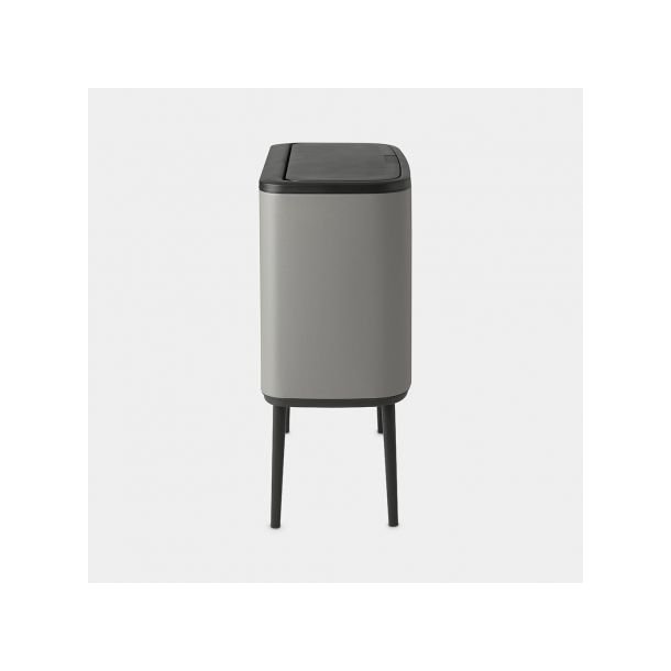 Brabantia Bo Touch Bin Affaldsspand 3 X 11 Liter - Mineral Concrete Grey