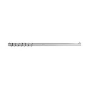 Brabantia Vægskinne 60 cm m/7 kroge Matt Steel