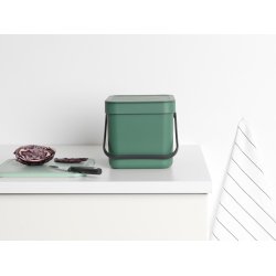 Brabantia Affaldsspand m/ Lg - Affaldssortering 6 Liter