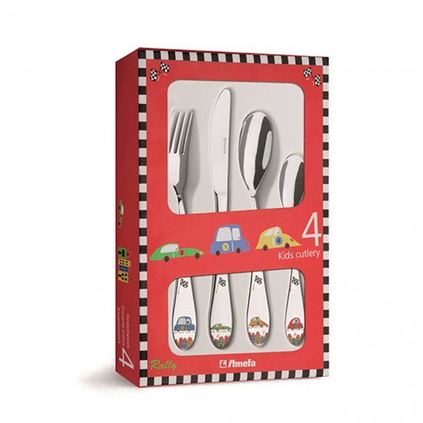 Amefa Rally 4-Pcs Barn Bestick