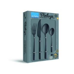 Amefa Manille Sort Matt 18/0 - 16 Dele St I Vintage ske