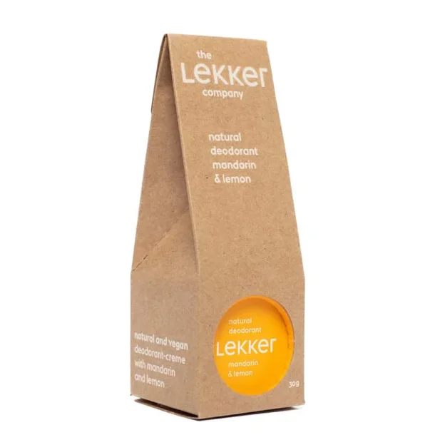 Lekker - Deocreme Mandarin &amp; Lemon (30 g)