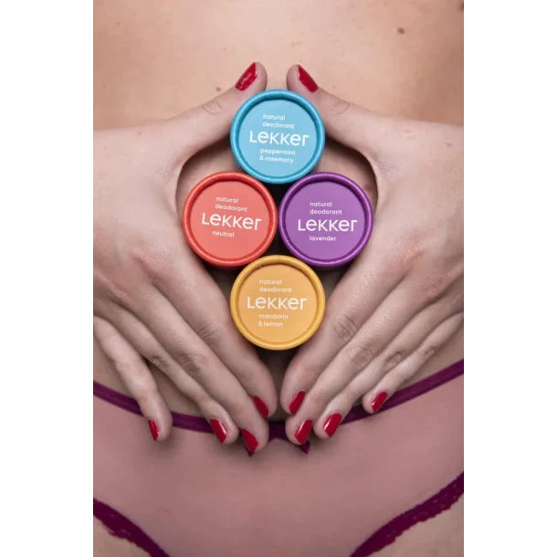 Lekker - Deocreme Mandarin &amp; Lemon (30 g)