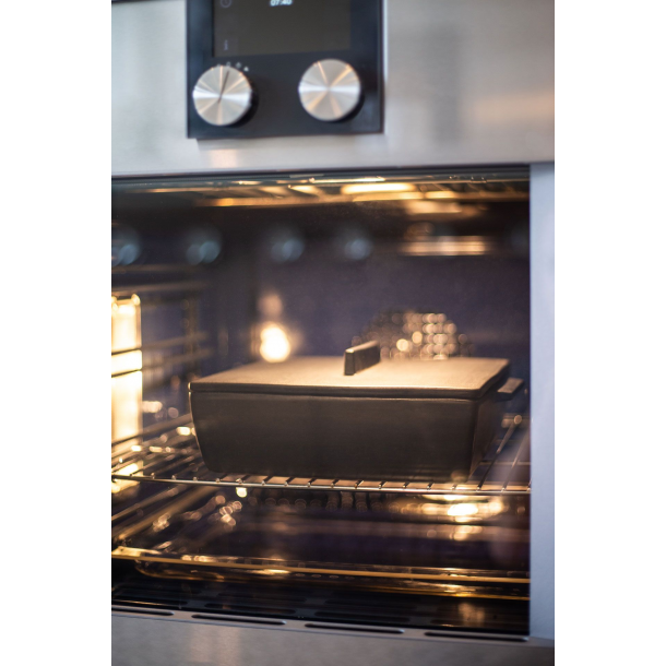 Dutchdeluxes Ovnfast Fad Rektangulr Mellem, Mat Platinum