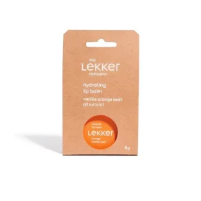 Lekker Lip Balm - Vanilla Orange