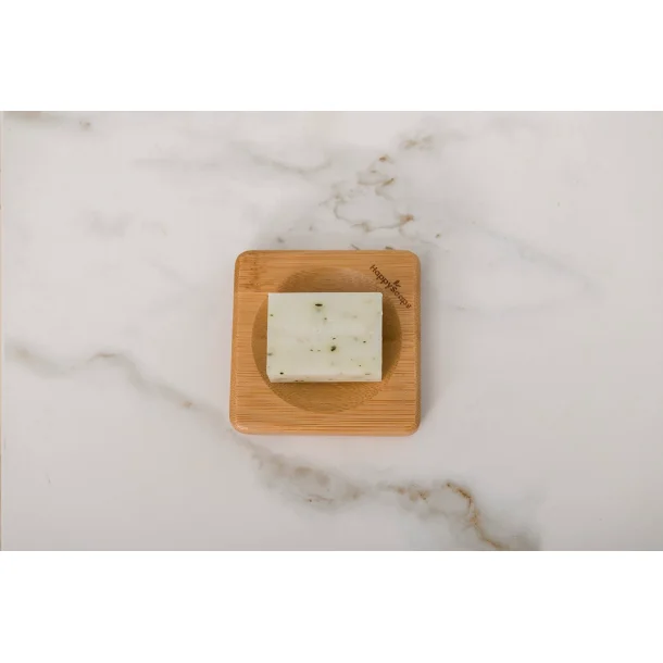HappySoaps Gstesbe Hndsbe  Mint and Cotton - 30g