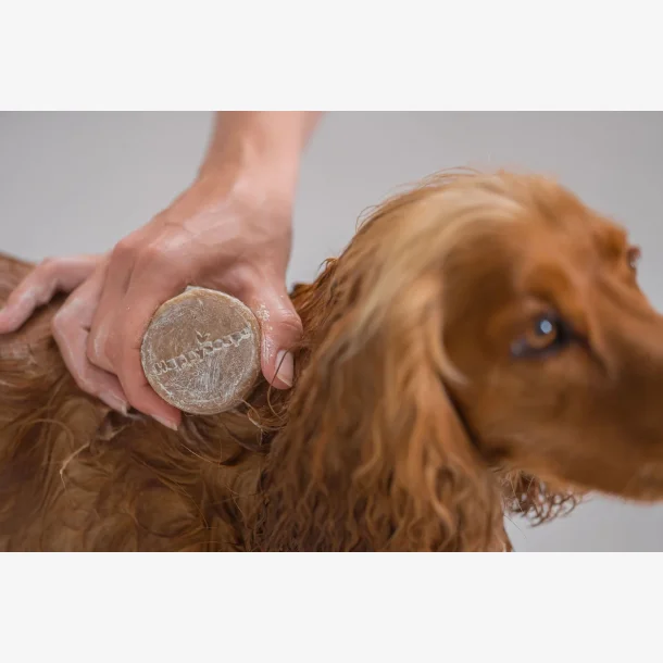 HappySoaps Hunde Shampoo Bar - Til Lang H�ret Hunde