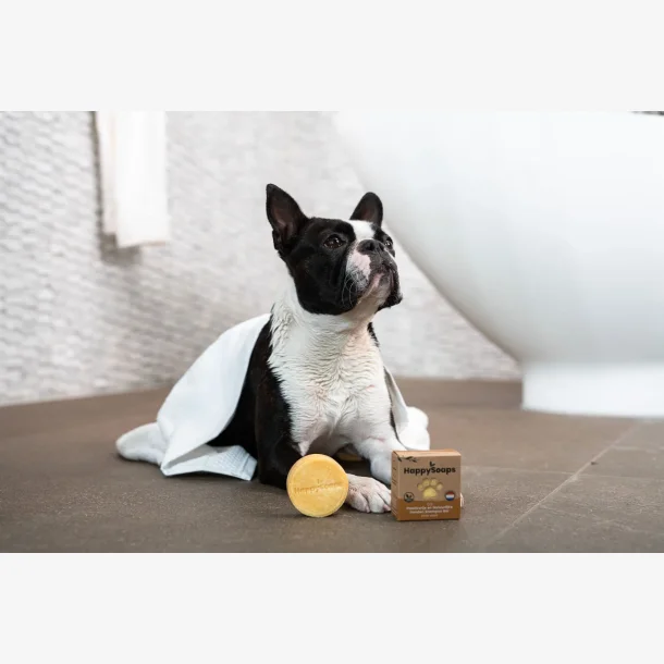 HappySoaps Hunde Shampoo Bar - Til Kort H�ret Hunde
