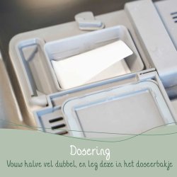 COSMEAU  Opvaskesbe i Ark Til Opvaskemaskine (60 stk)