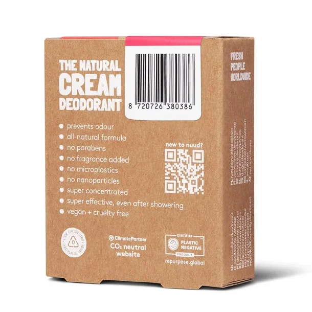 Nuud - Deocreme Uden Duft (1x15 ml)