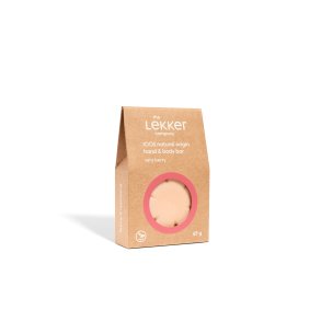 Lekker - Hand & Body Bar Very Berry (65 g)