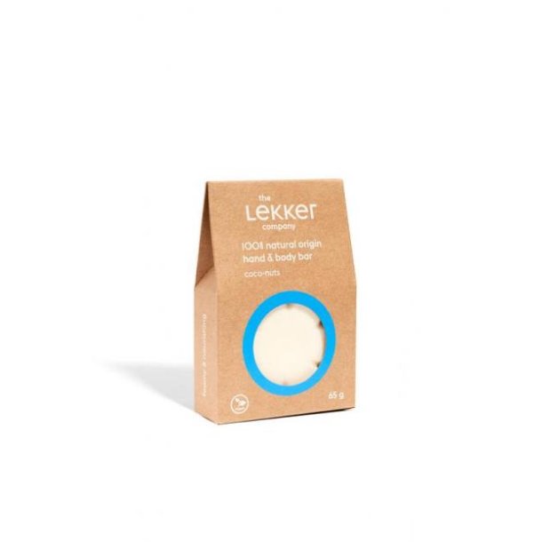 Lekker - Hand &amp; Body Bar Coco-nut (65 g)