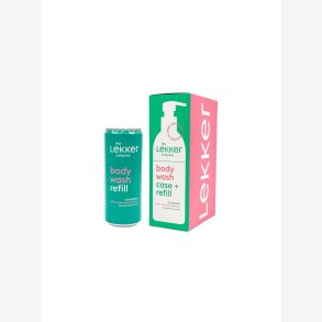 Lekker Body Wash Case + Refill Eucalyptus