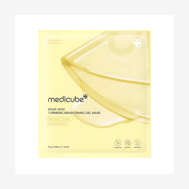Medicube Kojic Acid Turmeric Brightening Gel Mask, 1 stk
