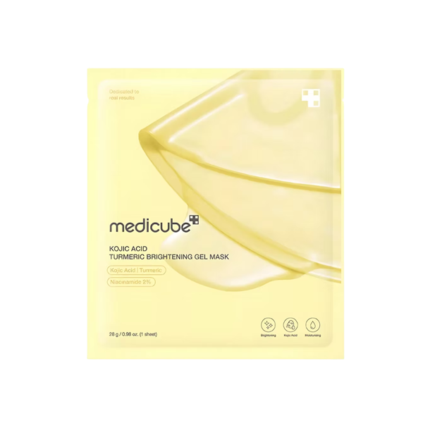 Medicube Kojic Acid Turmeric Brightening Gel Mask, 1 stk