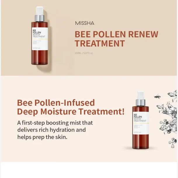 Missha Bee Pollen Renew Face Spray 150 ml