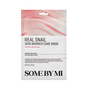 Some By Mi Real Snail Skin Barrier Care Mask, 1 stk