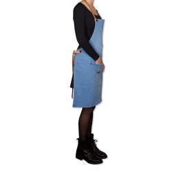 Dutchdeluxes BBQ Style Denim Denim + 100% Lderremme Vasket Indigo