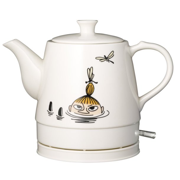 Moomin Keramiska vattenkokare 1.0L Moomin vit 1850-2200W