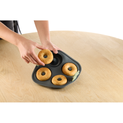 Lku Air Fryer Donutform, 4 huller - Grey