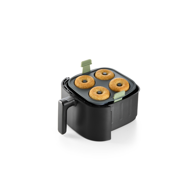 Lku Air Fryer Donutform, 4 huller - Grey