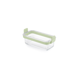 Lku Air Fryer Dobbelt Rektangulre Glasforme - Transparent