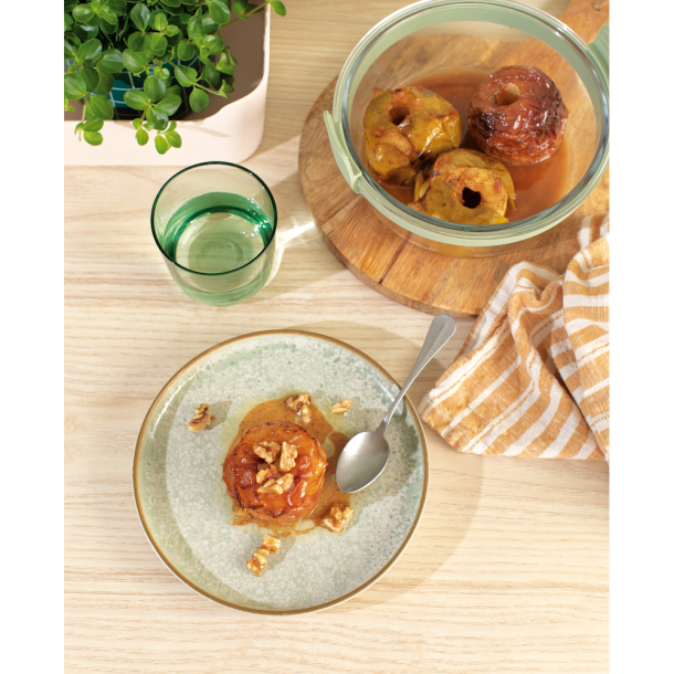 Lku Air Fryer Rund Glasform - Transparent