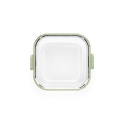 Lku Air Fryer Firkantet Glasform - Transparent