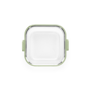 Lku Air Fryer Firkantet Glasform - Transparent