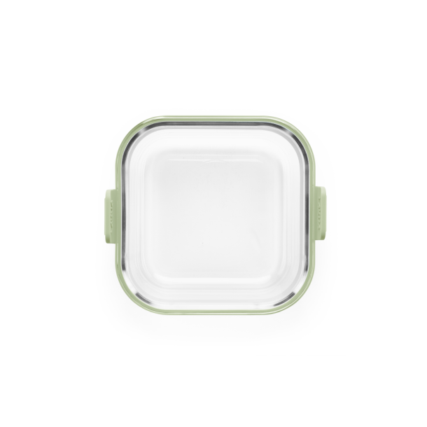 Lku Air Fryer Firkantet Glasform - Transparent