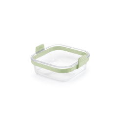 Lku Air Fryer Firkantet Glasform - Transparent