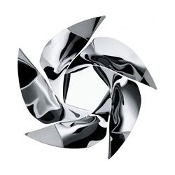 Alessi Frugtskl Twist Again - Poleret Stl - 29 cm